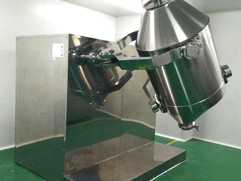 三維混合機客戶現場